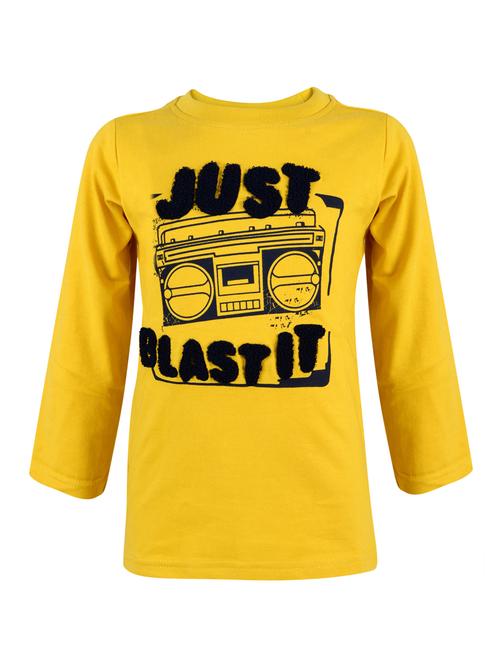 yellow cotton tshirt - 15833168 - Very Small Image - 1