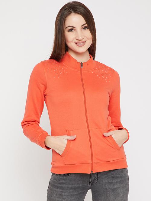 zip-up embellished sweatshirt - 15835336 - Very Small Image - 1