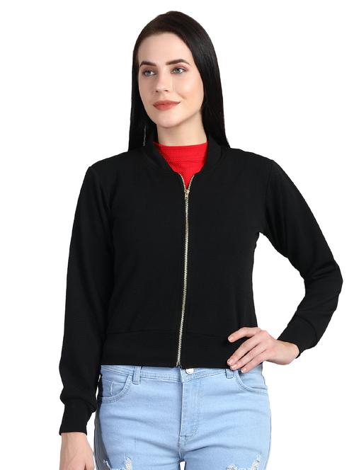 zip-up varsity jacket - 15835411 - Very Small Image - 1