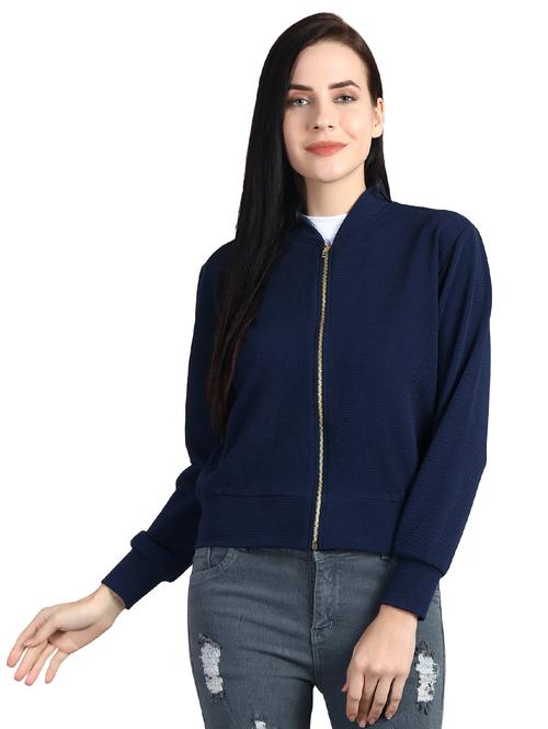 zip-up varsity jacket - 15835413 - Very Small Image - 1