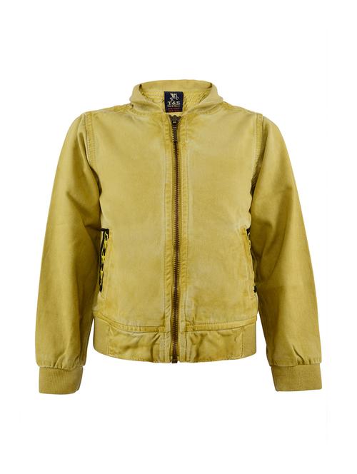 yellow cotton  jacket - 15837565 - Very Small Image - 1