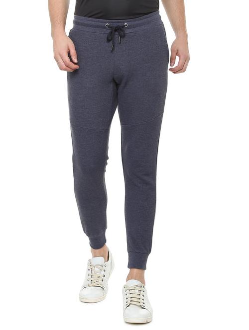 navy blue cotton joggers - 15837674 - Very Small Image - 1