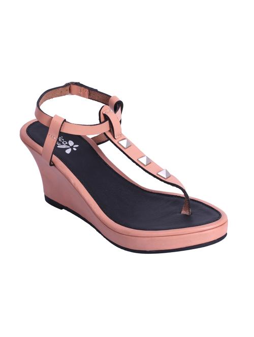 pink t-strap wedges - 15838489 - Very Small Image - 1