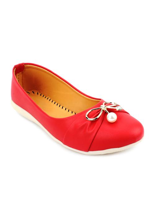 red slip on ballerinas - 15839954 - Very Small Image - 1