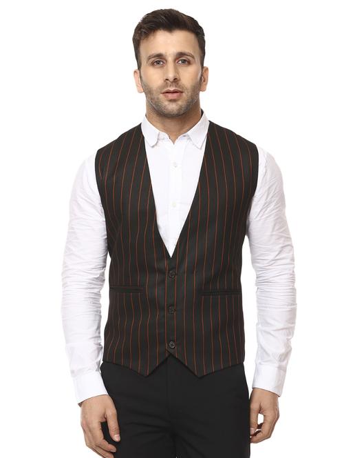 black cotton waist coat - 15840504 - Very Small Image - 1