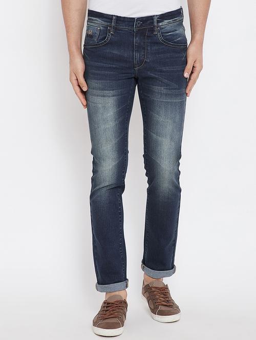 blue denim washed jeansean - 15840809 - Very Small Image - 1