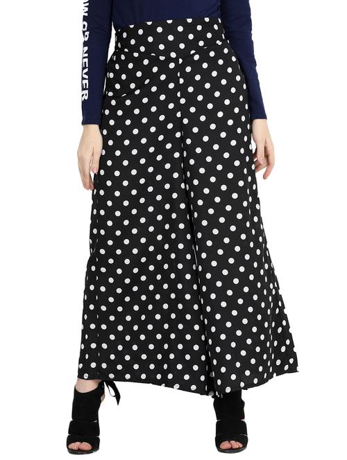 polka dots high rise palazzo - 15847402 - Very Small Image - 1