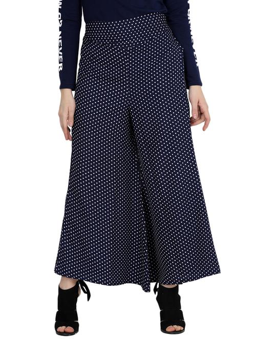 pocket detail high rise palazzo - 15847405 - Very Small Image - 1