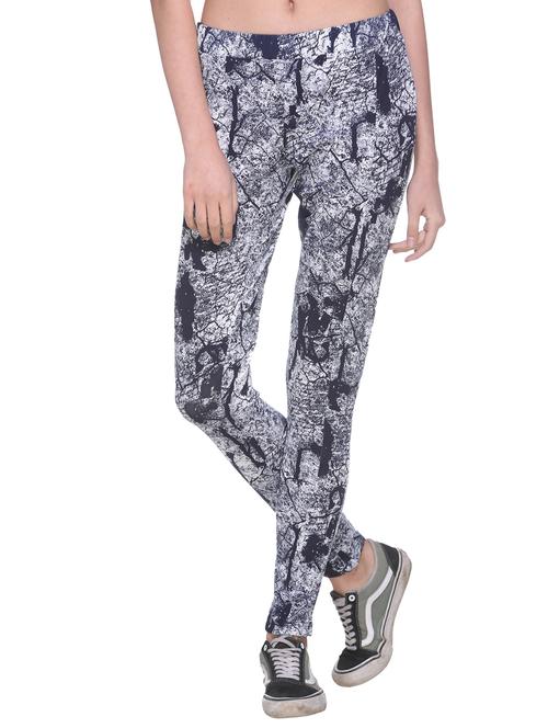 high rise abstract jegging - 15851052 - Very Small Image - 1