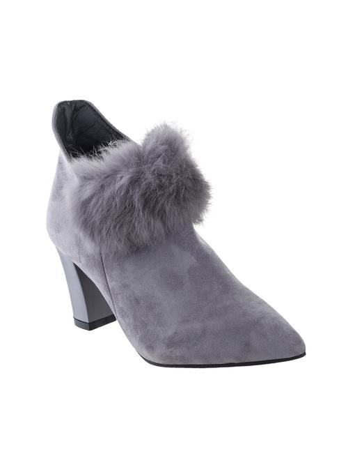 grey ankle slip on  boots - 15851467 - Very Small Image - 1