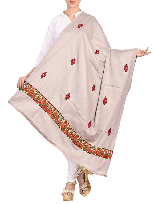 patch work wool blend shawl - 15851774 - Very Small Image - 1