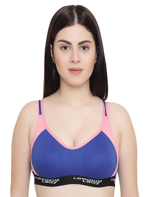 color block sports bra - 15852230 - Very Small Image - 1
