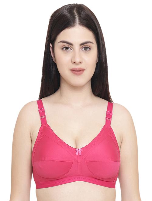 bow patch solid bra - 15852242 - Very Small Image - 1