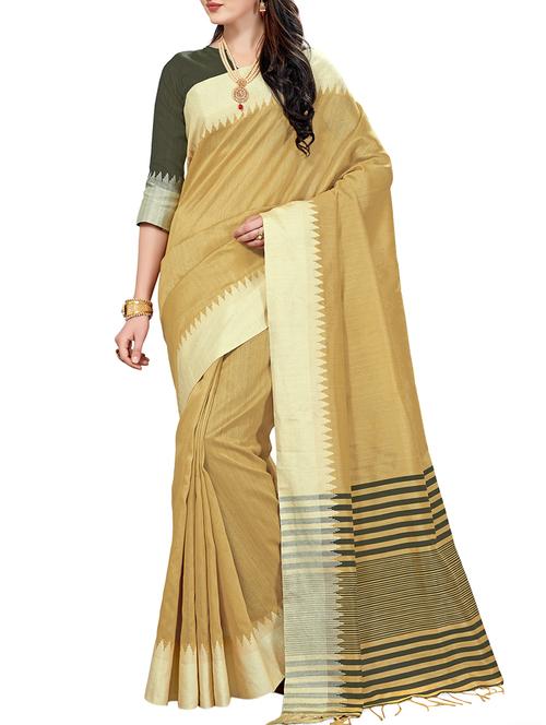 self design gadwal saree with blouse - 15852339 - Very Small Image - 1