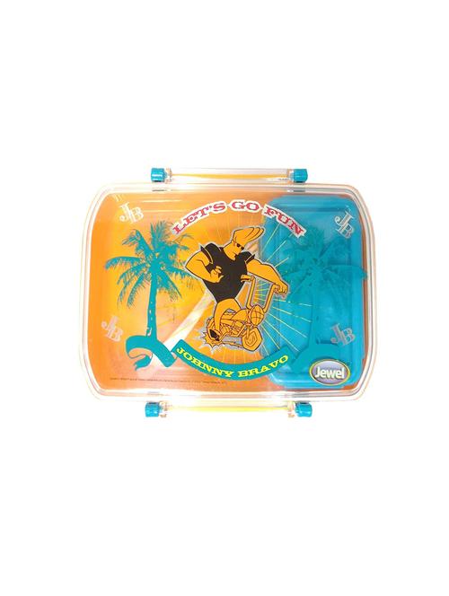 jewel grab it small lunch box for school kids, johnny bravo - 15852952 - Very Small Image - 1