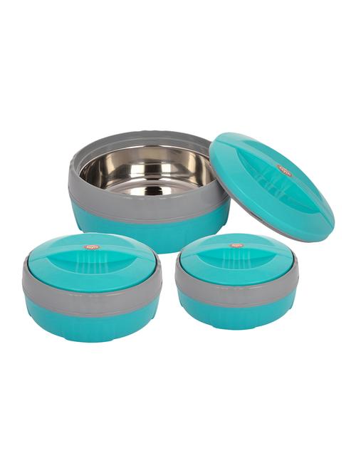 jayco fortune insulated casseroles set of 3 (green) - 15853080 - Very Small Image - 1
