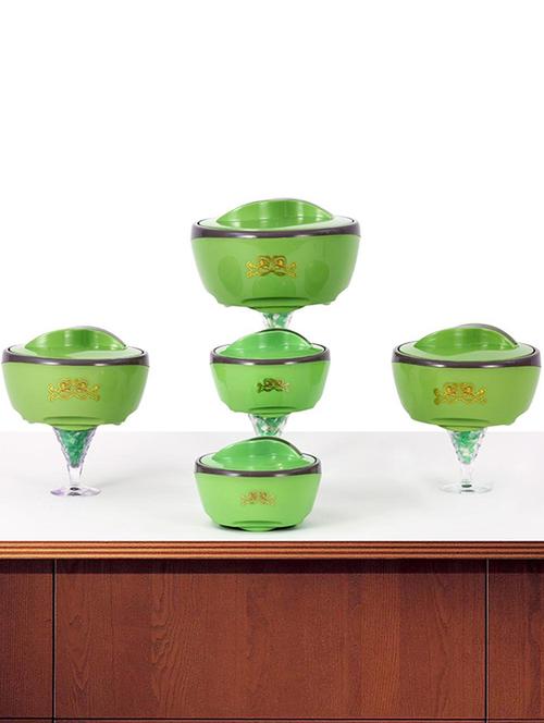 jayco insulated status collection casserole set of 5 pcs, green - 15853157 - Very Small Image - 1