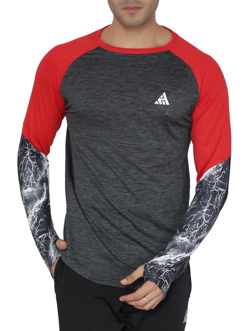 multi colored thumb hole t-shirt - 15856438 - Very Small Image - 1