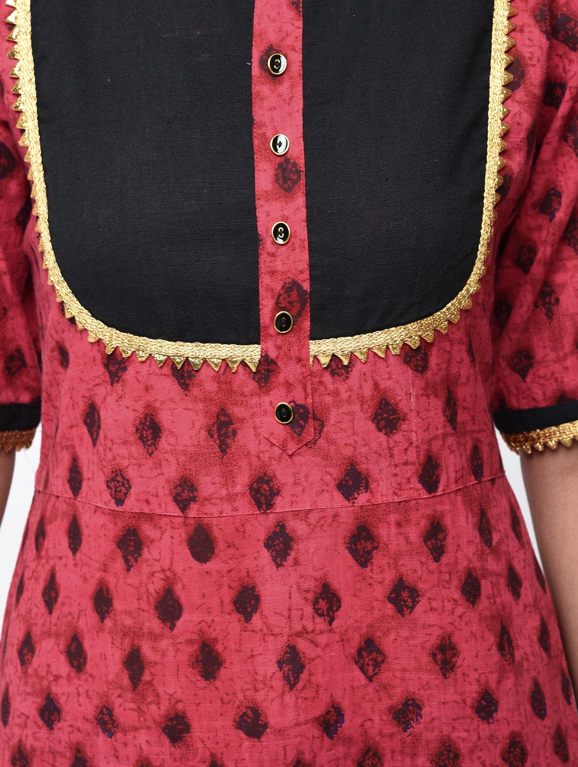 women's a-line kurta - 15858449 - Standard Image - 4