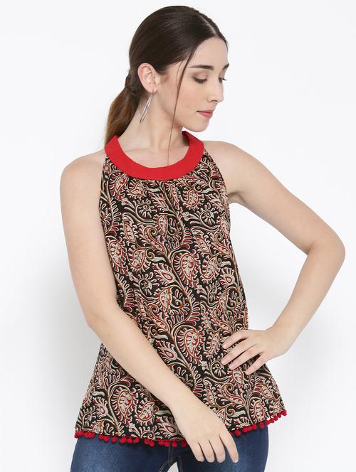 halter neck sleeveless top - 15860697 - Very Small Image - 1