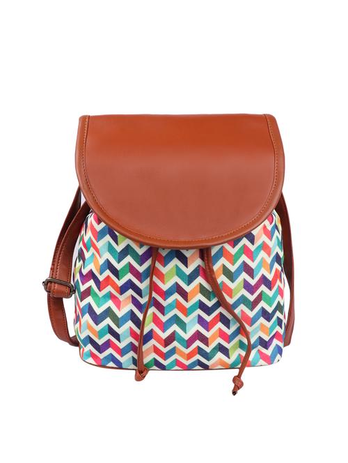 multi colored canvas sling bag - 15866901 - Very Small Image - 1