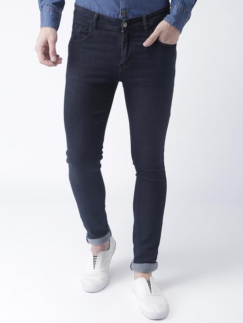 mens skinny fit plain jeans - 15867287 - Very Small Image - 1
