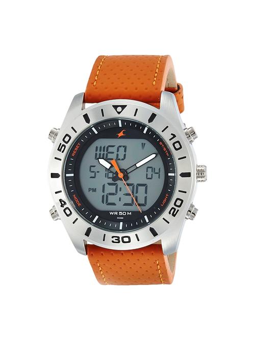 round dial analog and digital watch-38034sl01 - 15867700 - Very Small Image - 1