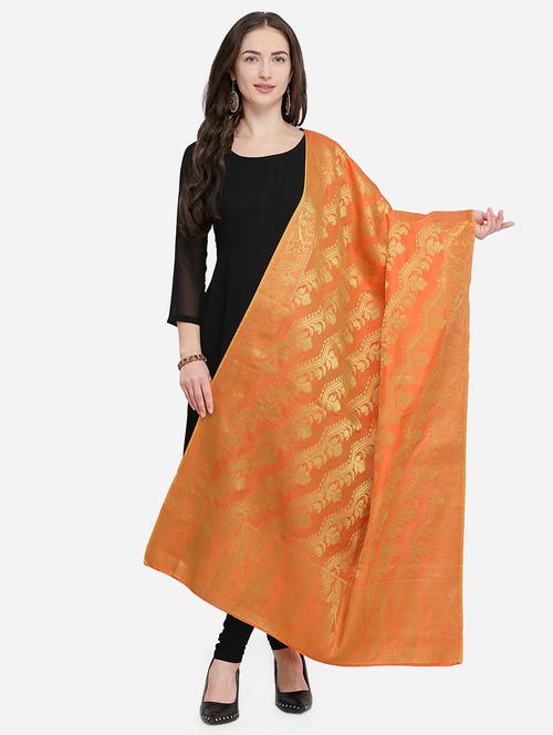banarasi art silk dupatta - 15867881 - Very Small Image - 1