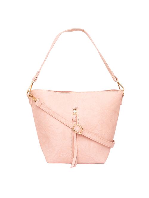 pink leatherette (pu) sling bag - 15869049 - Very Small Image - 1