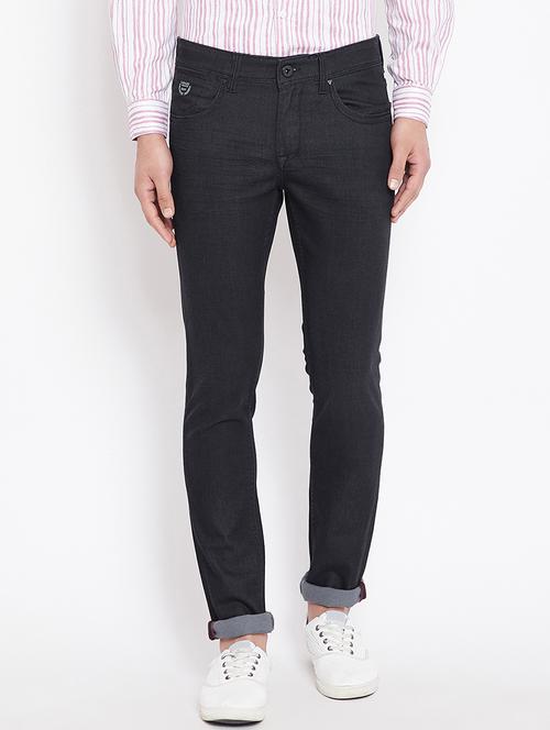 black denim plain jeans - 15870305 - Very Small Image - 1