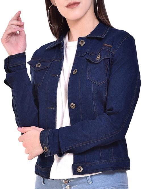 button-up denim jacket - 15875220 - Very Small Image - 1