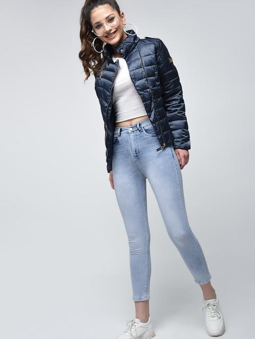 high waist stone washed jeans - 15876704 - Very Small Image - 1