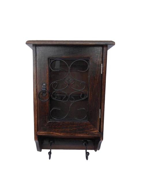 desi karigar black look antique key box - 15878866 - Very Small Image - 1