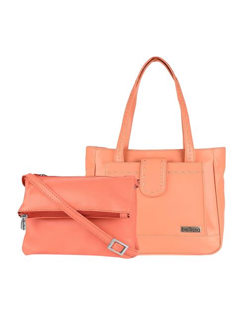 combo of  leatherette (pu) regular handbag and sling ag - 15880278 - Very Small Image - 1