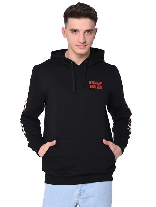 black fleece  sweatshirt - 15881046 - Very Small Image - 1