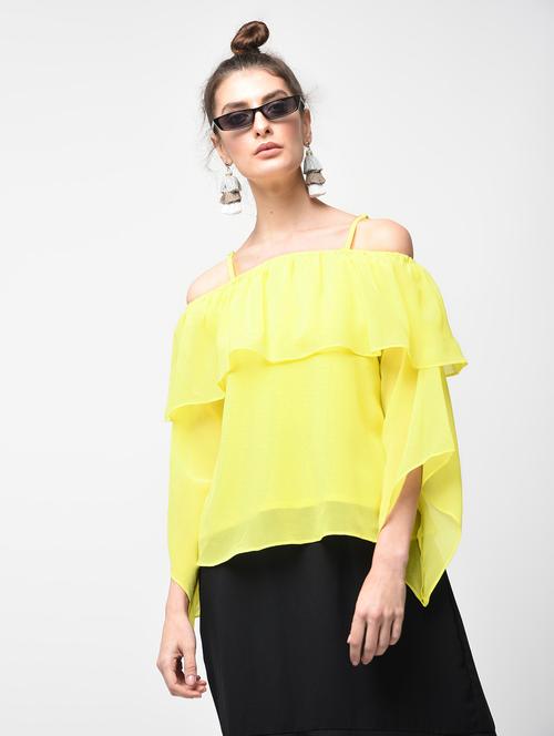 women's straight shoulder strap top - 15881786 - Very Small Image - 1