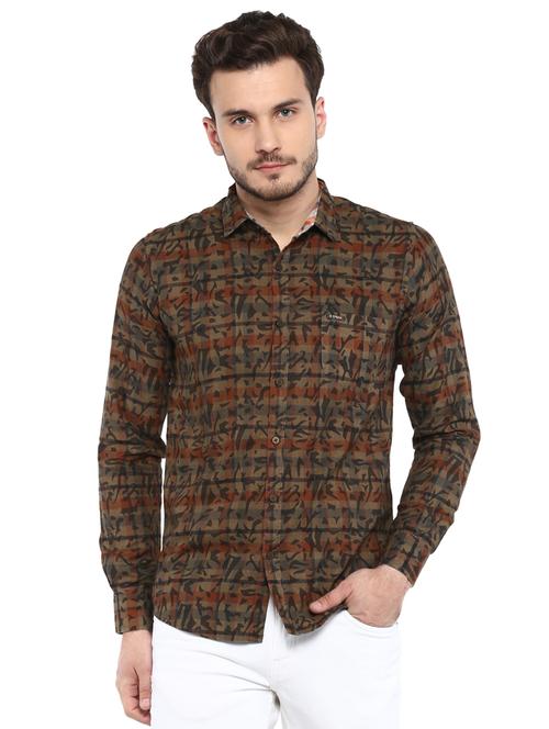 multicolor printed casual shirt - 15888929 - Very Small Image - 1