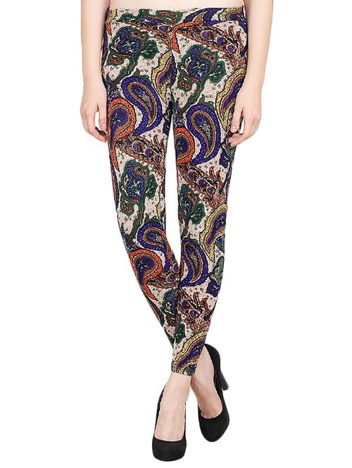 paisley print skinny jeggings - 15889826 - Very Small Image - 1