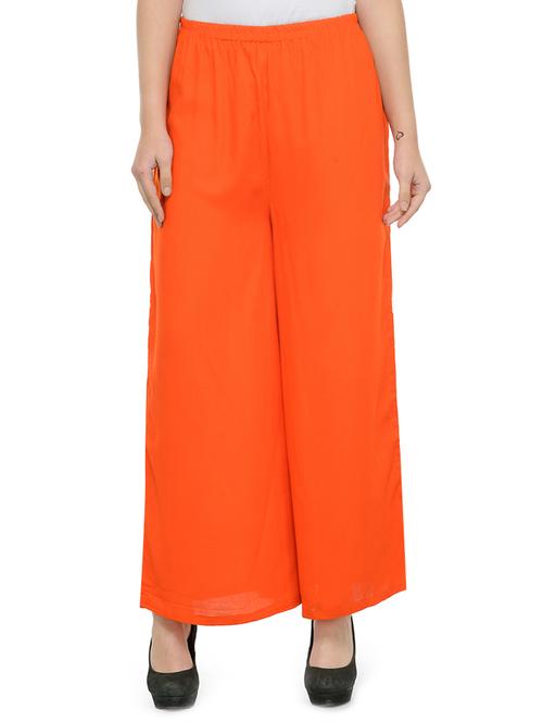 mid waist flared palazzo - 15892998 - Very Small Image - 1