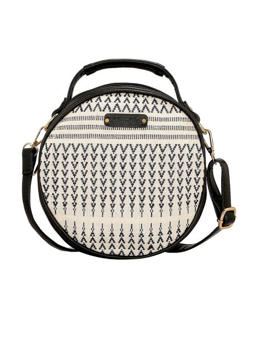 white cotton regular sling bag - 15893332 - Very Small Image - 1