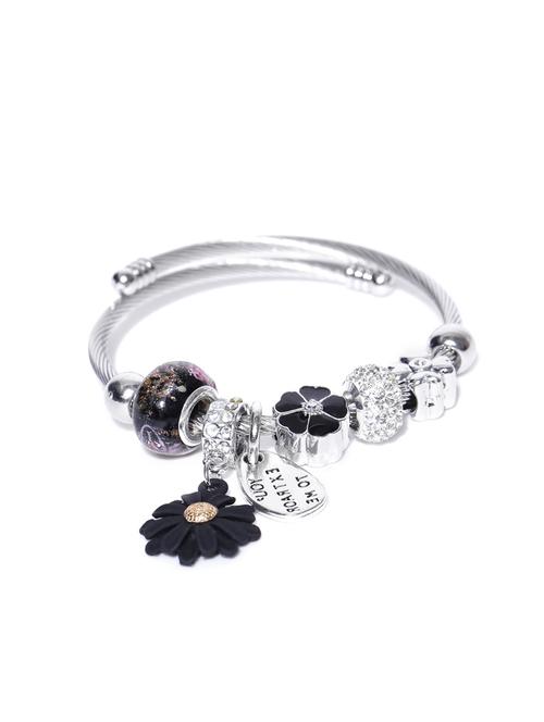black metal bangle  bracelet - 15899704 - Very Small Image - 1