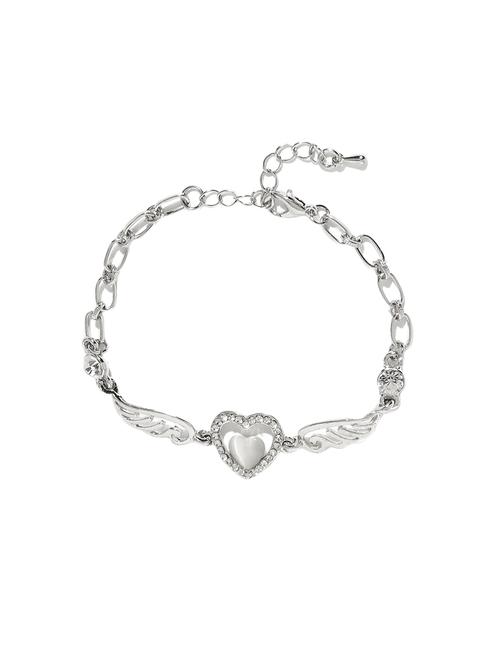 silver metal links bracelet - 15899709 - Very Small Image - 1