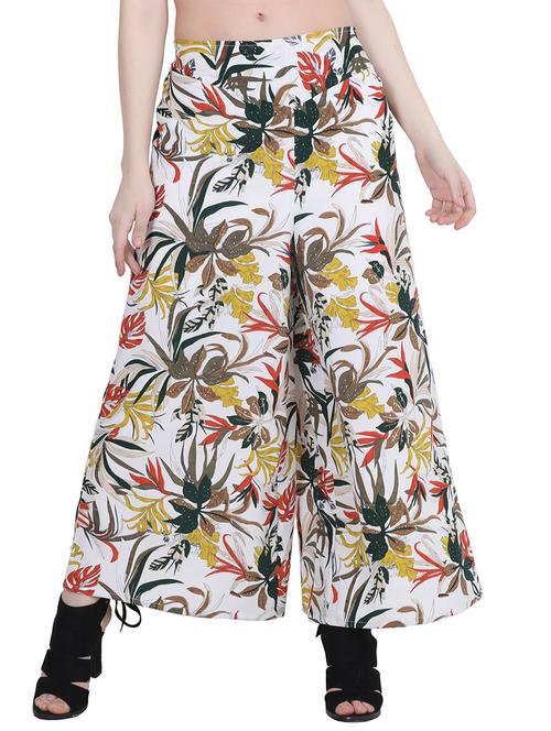 tropical flared palazzo - 15899901 - Very Small Image - 1