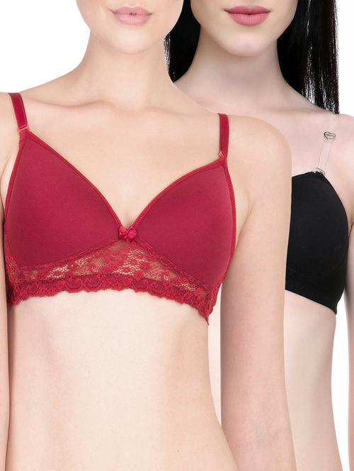 set of 2 detachable strapped bras - 15905624 - Very Small Image - 1
