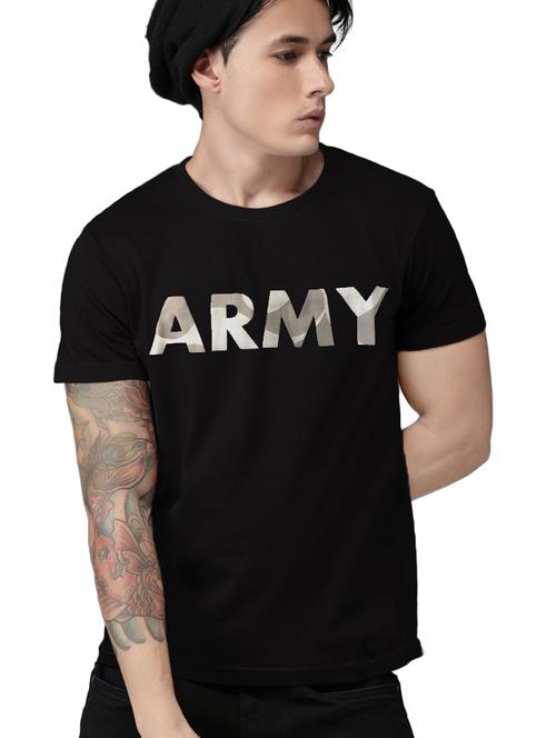 black typographic t-shirt - 15906817 - Very Small Image - 1