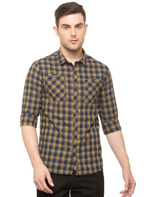 multicolor checkered casual shirt - 15907249 - Very Small Image - 1