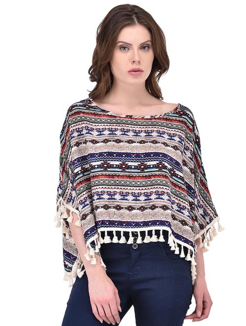 tassel detail asymmetric top - 15908348 - Very Small Image - 1