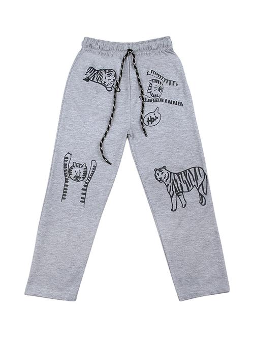 grey cotton pyjama - 15909065 - Very Small Image - 1