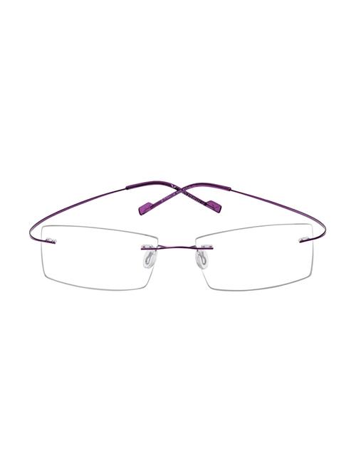 rectangular rimless eyeframe - 15910717 - Very Small Image - 1