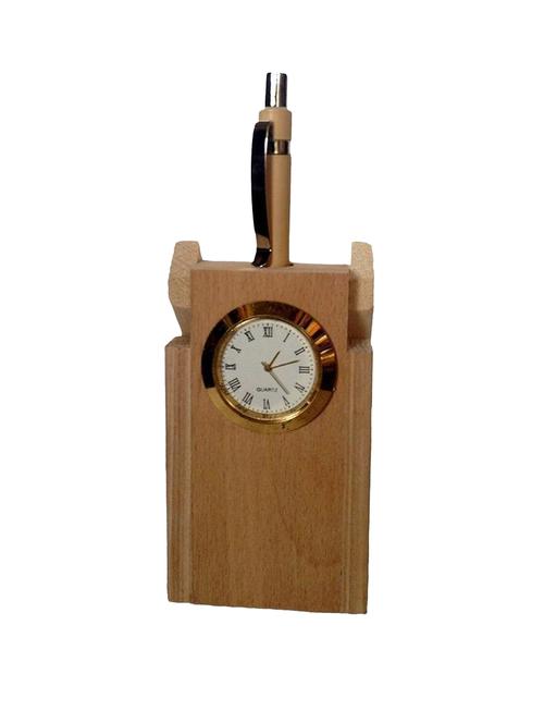 desi karigar wooden pen stand - 15910997 - Very Small Image - 1